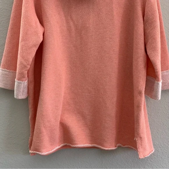 Soft Surroundings French Terry Just Beachy Pullover Sweatshirt Size 2X - Picture 7 of 16